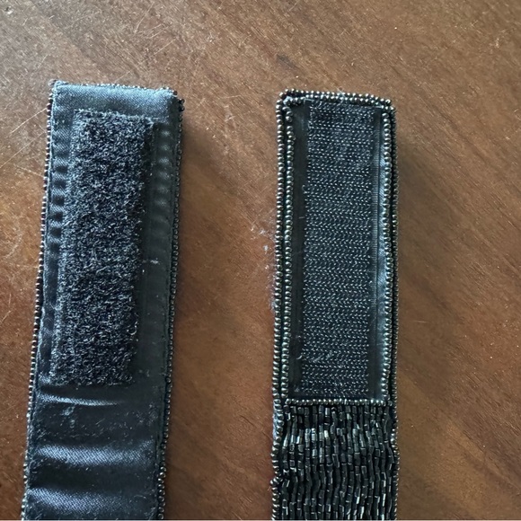 Hand beaded, satin lined belt S/M, fabulous! - Picture 4 of 5